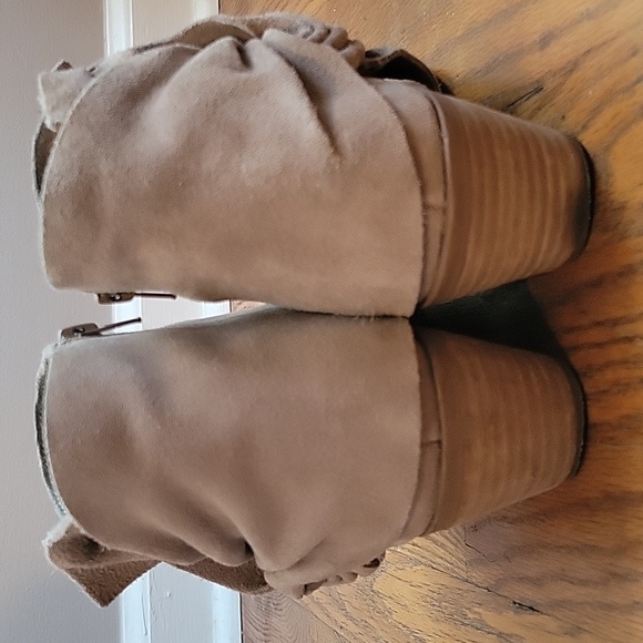 Sole Society Natalyia suede knotted booties - Picture 3 of 8